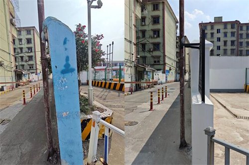 拆旧建新 鄞州七里垫小区歪墙“扶正”了