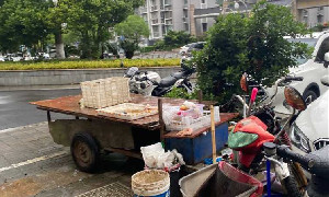 镇海华丰星城北门乱象